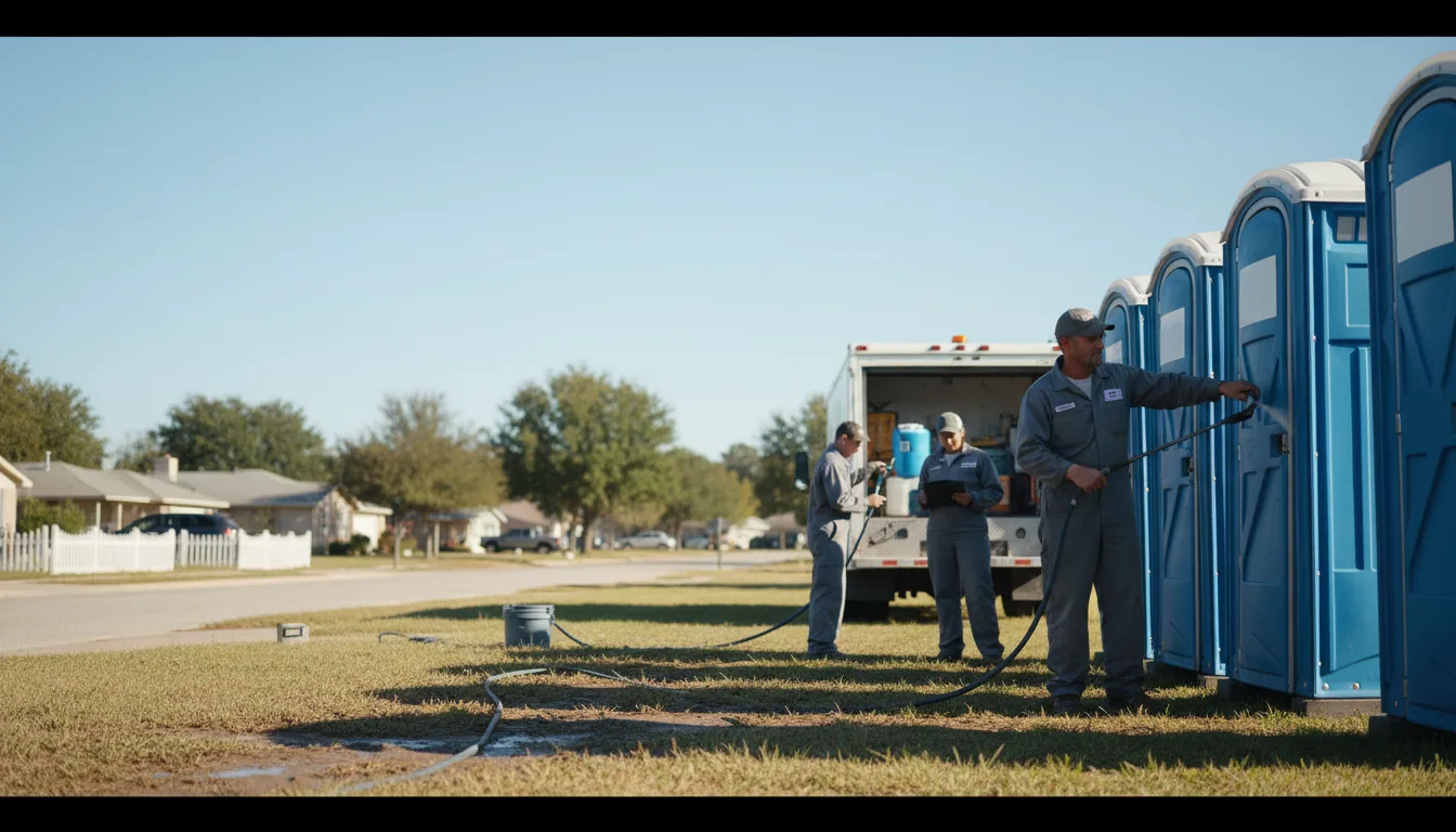 Long-Term Portable Toilet Rental in Middlebranch, OH near me